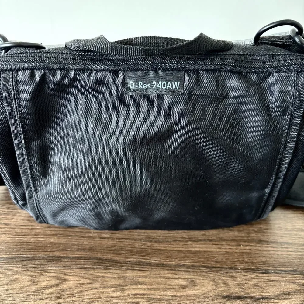Lowepro D-res 240AW Camera Bag - with Strap and Waterproof Cover - Black